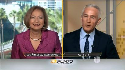 Rosario Marin and Jorge Ramos
